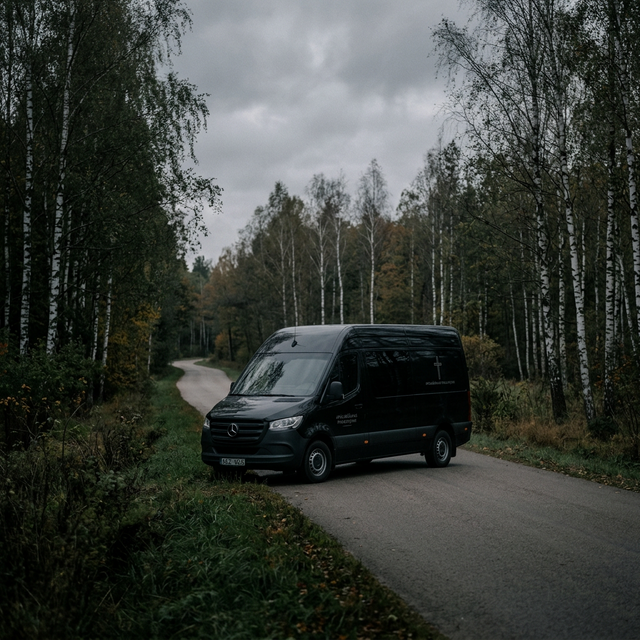 Diennakts bēru transports Latvijā